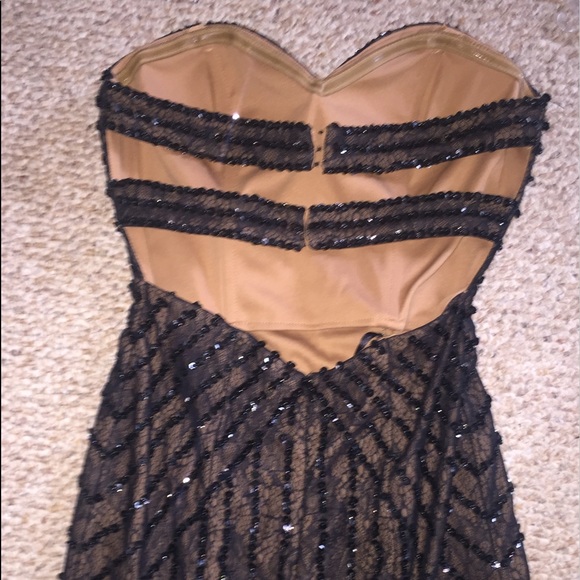 Black PROM or MAXI DRESS / GOWN - Picture 4 of 9